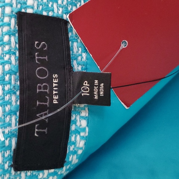 NWT Talbots Petites Boucle Pencil Skirt, 10P - Picture 8 of 9